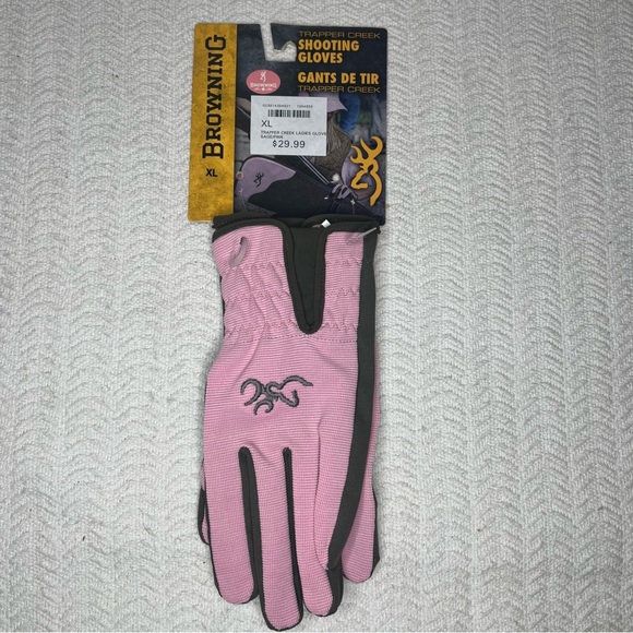 bronwing / trapper creek ladies gloves in sage/pink size XL - Picture 1 of 6